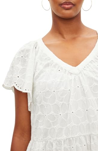 Image of Velvet by Graham & Spencer Women's Wynette Embroidered Cotton Dress