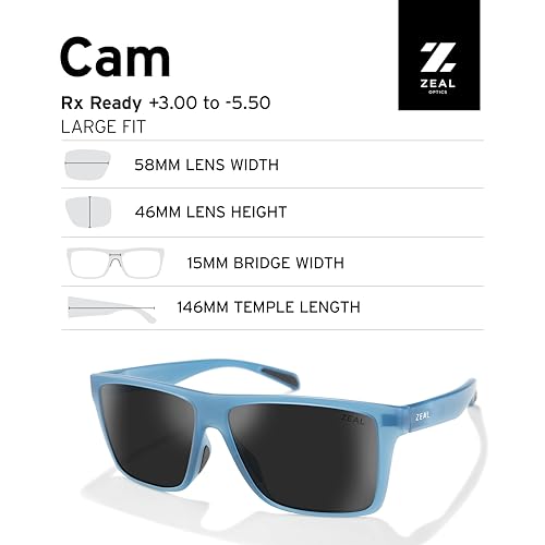 Image of Zeal Optics Cam | Men's Plant-Based Polarized Sunglasses