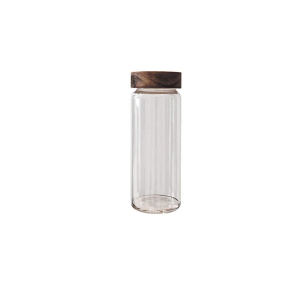 Gewürzdosen, Vorratsdosen for die Küche, Frischhaltedosen aus Glas mit Deckel, luftdichte Kanister for das Badezimmer, Küchenbehälter mit Deckel for Servieren von Tee, nützlicher Behälter(L)