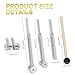 Premium Tuning Forks for Healing Instrument (128Hz, 256Hz, 512Hz) - Tuning Fork Set with Reflex Hammer, Sound Healing Instruments for Essential Yoga/Chakra/Sound Therapy