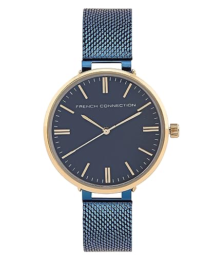 French Connection Analog Blue Dial Womens Watch-FCS002H (B0CCP4Q32S) Amazon Price History, Amazon Price Tracker