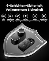 SwitchBot Smart Lock Ultra mit 3D-Gesichtserkennung&Fingerabdruck für Haustür – Elektronisches Türschloss zum Nachrüsten ohne Zylindertausch, Türöffner per Gesicht/Fingerprint/Code/Alexa WLAN/Matter – Ansicht 9