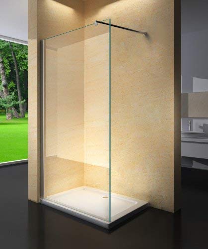 Parete doccia walk in cristallo 8mm H.195cm BERNA