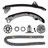 PAROD TK951VVT Engine Timing Chain Kit fit for 1998-2002 Chevy Prizm, 2003-2008 Pontiac Vibe,Matrix, 2000-2005 Toyota Celica, MR2 Spyder, 1998-2008 Corolla L4 1.8L