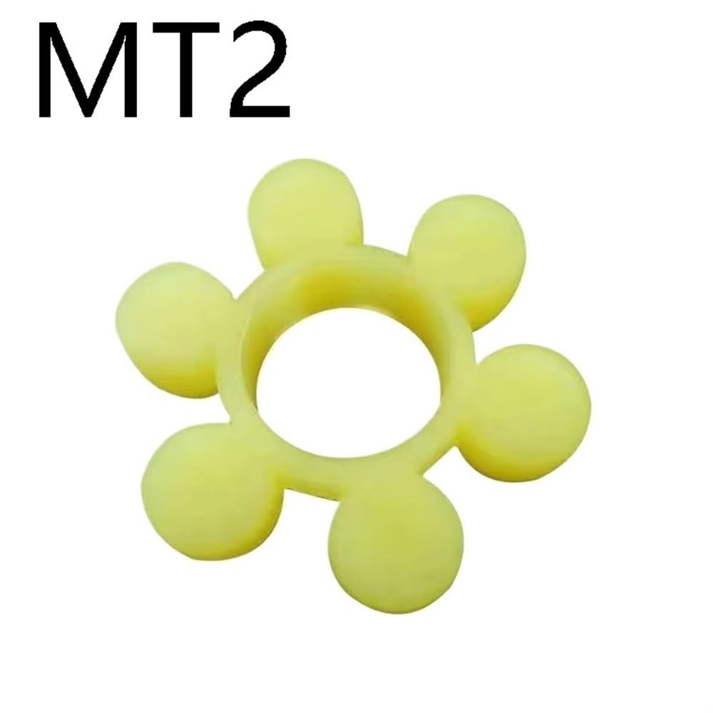 Lot de 20 tampons flexibles for accouplements à mâchoires MT1 et MT2 - Tampons durables en nylon et caoutchouc polyuréthane(28x68x18mm)