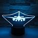 Produktbild LED Tischlampe Musikinstrument Heimtextilien Lampe Gerät Freunde Kinder 8 Touch-Schalter