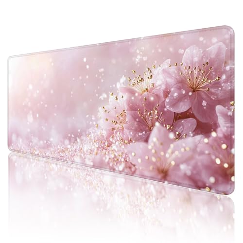 Tapis de souris grand format antidérapant rouge contre les glissements
