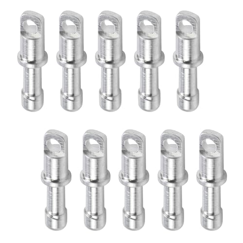 T Tulead 10PCS Tent Pole Repair Sleeve Tent Pole End Plug Aluminum Alloy Spare End Plugs for 8.5mm/0.33
