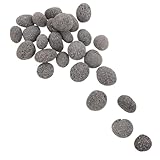 TOGEVAL Saunasteine Basalt 2–3cm 1,9 kg Saunazubehör für Saunaofen Bruchsicher Schnelle...