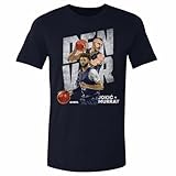 500 LEVEL Nikola Jokic Shirt (Cotton, XX-Large, True Navy) - Nikola Jokic & Jamal Murray Denver Duo WHT