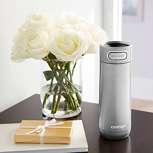Copo Térmico Contigo Luxe Autoseal com Tampa Inox 473ml