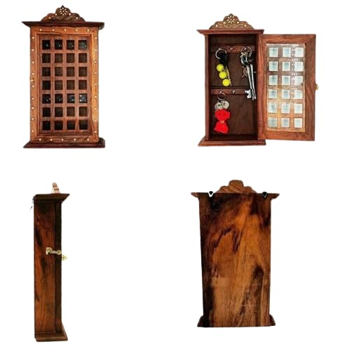 Amazon.com: Vintage Wooden Key Holder Solid Wood Best Key Box