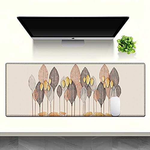 Tapis de souris gamer 1000x500 mm avec surface texturée et base caoutchouc
