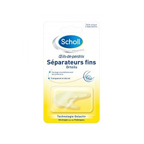 Separateurs fin orteil oeils de perdrix x 3