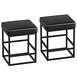 YUUIJOAA 2er Set Barhocker, Barhocker Ohne Lehne,Tresenhocker aus...
