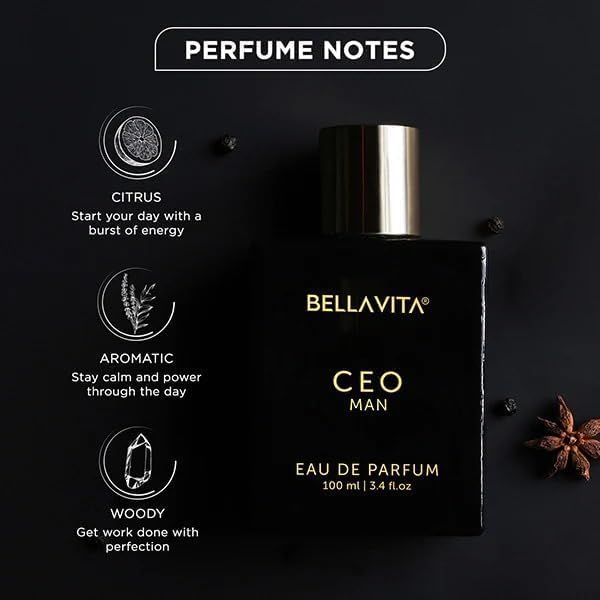 Miniatura 4 de Bela-Vi'ta Luxury The Sigma  CEO Man Colonia & GOAT para hombres  Perfume audaz y duradero  Fragancias amaderadas y cítricas premium  Ideal para