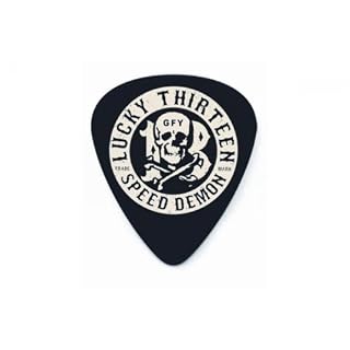 Dunlop L15r.60 Lucky 13 Picks, Speed Demon.60 mm, 36/sac - Les Beatles, Paul McCartney, John Lennon, RIngo Starr, George Harrison
