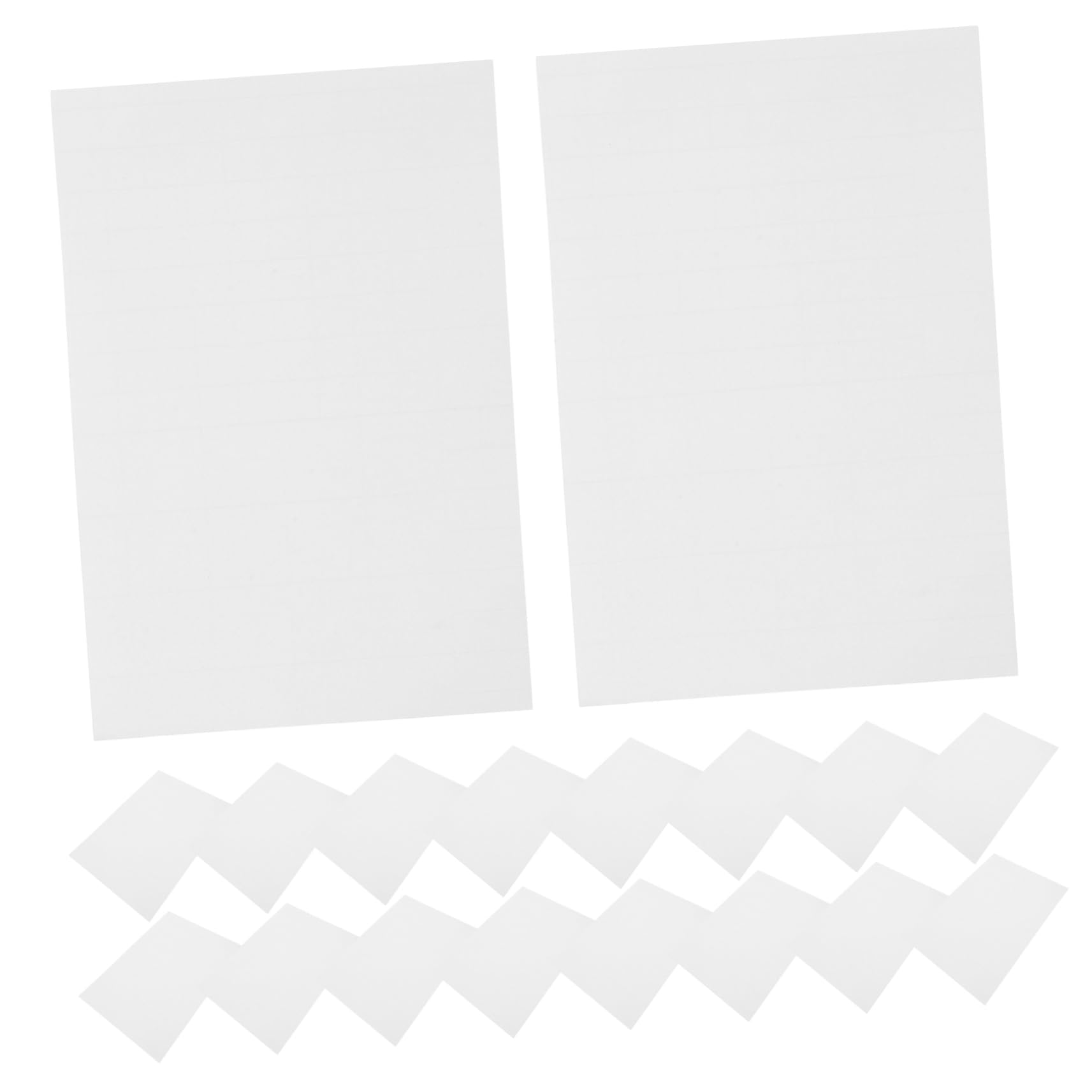 HOMSFOU 50 Pack Glitter Film Thermoplastic Sheets for Photo Protection Holographic Sticker Sheets