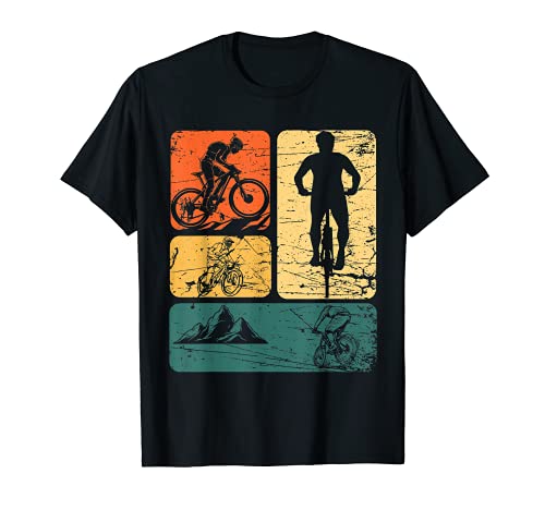MTB Vintage Bike Fans Gift Boys Youth Bike MTB Camiseta