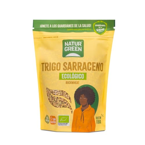 NATURGREEN TRIGO SARRACENO 500gr. BIO – peut être utilisé régulièrement selon les besoins individuels, soin conçu pour une utilisation régulière, poids 500 g et devient un allié fiable dans la routine