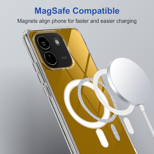 Image of Zapcase Back Case Cover for Poco X8 Power 5G | Compatible for Poco X8 Power 5G Back Cover | Compatible with MagSafe | Scratch-Resistant Back Cover | Clear
