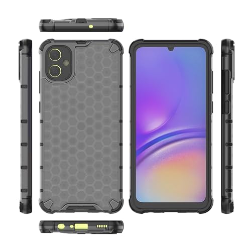Image of Glasgow Back Case Cover Compatible with [ Samsung Galaxy F05 / M05 / A05 ] (Stylish Design) - Black