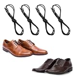 Amabro 8Pcs Dress Shoe Laces for Men Round Waxed...