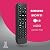 GE Big Button Universal Remote Control, Universal Replacement Remote for Samsung, LG, Vizio, Sony, Smart TV, Fire TV, 2 Device, Charcoal, 83036