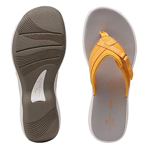 Image of Clarks Women's Brinkley Jazz Cloudsteppers Flip-Flops | Casual Sandals