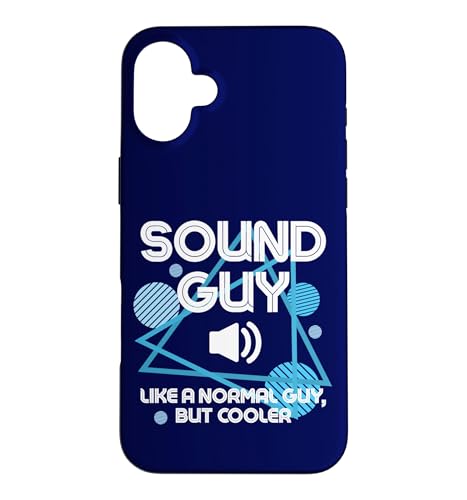 Sound Guy Like a Normal Guy But Cooler �I�[�f�B�I�G���W�j�A�����O �X�}�z�P�[�X iPhone 16 Plus �p