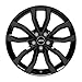 4x AUTEC alloy rims UTECA 8.5x19 ET30 5x110 Schwarz compatible with Alfa Romeo Stelvio 159 Giulietta Tonale Giulia Spider Brera
