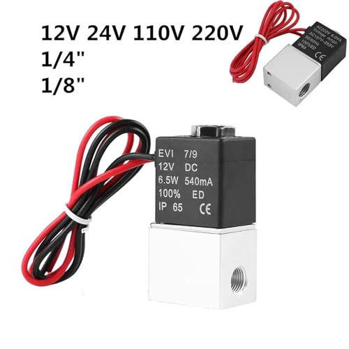 Válvula de aire de 24V normalmente cerrada para automatizar sistemas de riego 3