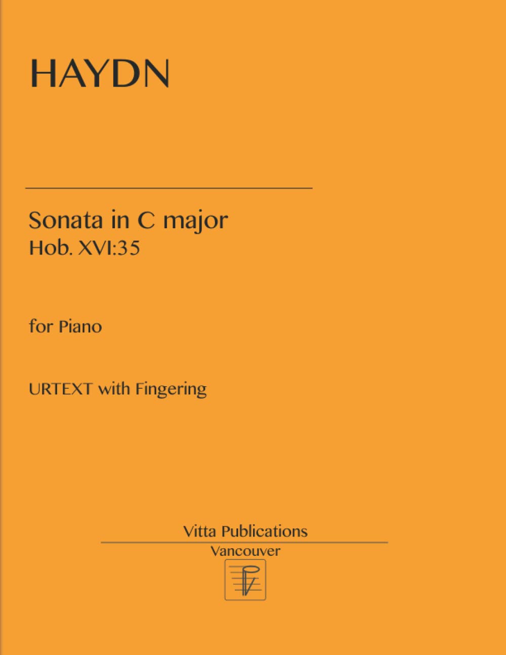 Haydn Sonata in C major: Hob. XVI:35
