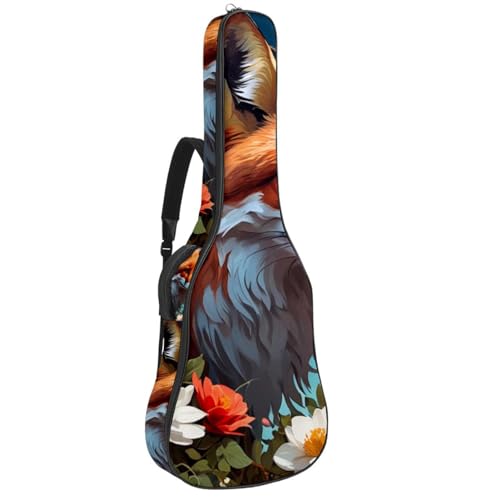 Sac guitare acoustique 42.9x16.9x4.7 in étanche - Housse contre la pluie et chocs