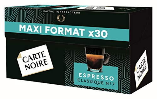 Café Capsules Espresso Classique N°7 Compatibles Nespresso Carte La Boîte De 30 Capsules - vue 3