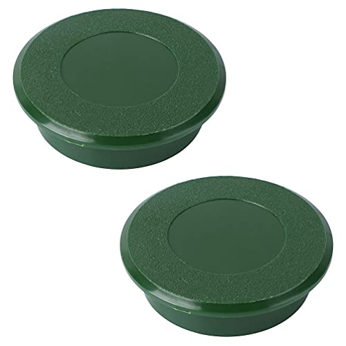 FRCOLOR Golfing Putt Cups Covers 2pcs Hole Cup Cover Lightweight Compact for Practice for Golfers