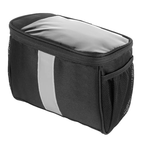 Bolsa de Bicicleta Impermeable - Bolsa de Almacenamiento de Manillar espaciosa | Organizador de Ciclismo para Bicicletas de Carretera de montaña, Equipo de Viaje al Aire Libre, Bolsa de Bicicleta