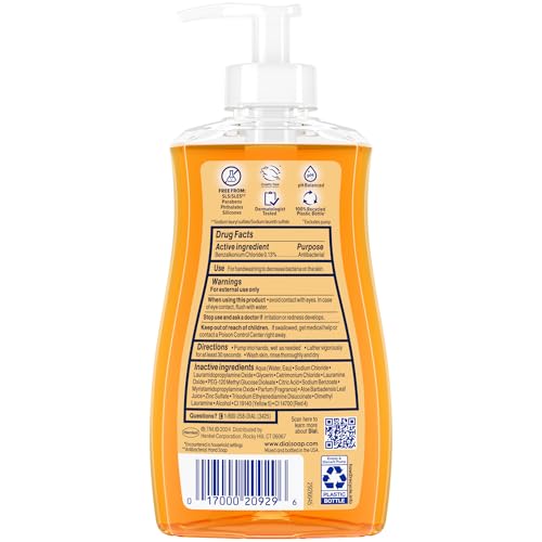 Dial Antibacterial Liquid Hand Soap, Gold, 11 Fl Oz