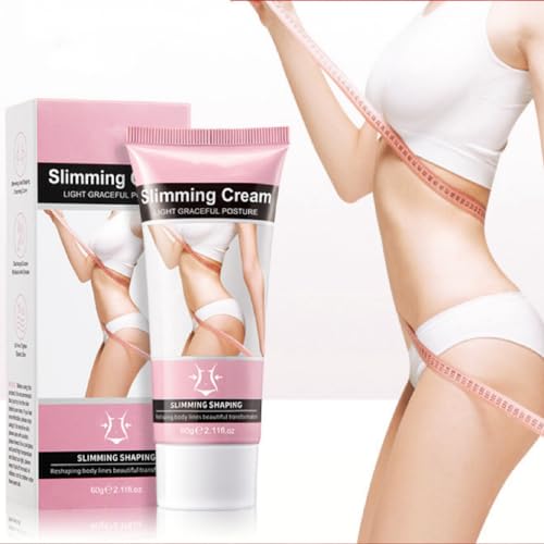 ZQESAMZ Crema mágica para adelgazar la celulitis para adelgazar trata el abdomen, las caderas, los brazos y los muslos, la crema caliente que quema grasa hidrata y aprieta el adelgazamiento