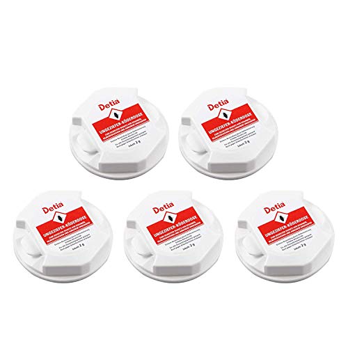 Detia Ungeziefer-Köderdose - 5 Stück - zum gezielten Schutz vor Schaben, Silberfischchen und anderem Ungeziefer Cover