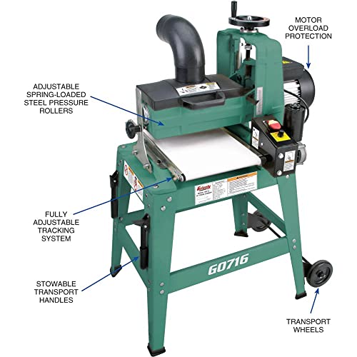 Grizzly G0716 Drum Sander, 10-Inch #TOP2