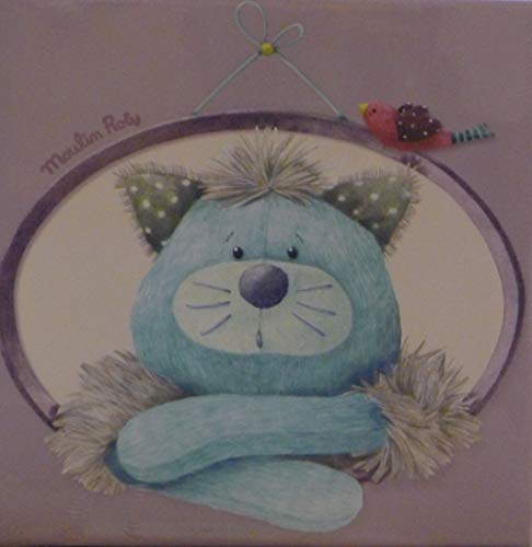 Moulin Roty - Tableau Gros Chacha Les Pachats - 20x20 cm