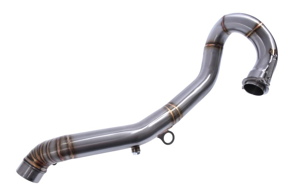 avdb-Moto Colectores de Escape 4T D:50mm Compatible con KTM EXCF 450 EXC-F 2017-2019, EXCF 500 2017-2019, EXCF 450/500 Six-Days 2017-2019, Husqvarna FE 450 / FE 501 2017-2019 Inoxidable Off-Road