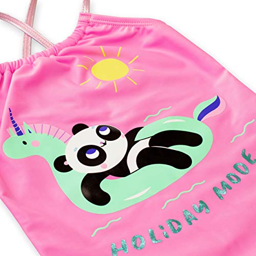 Girls' Panda Swimsuit3