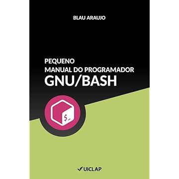 Capa do livro Pequeno manual do programador GNU/Bash