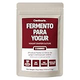 Coolinario Fermentos para Yogur (5 Sobres de 1.5g) Cultivos de Yogur Casero | Cremoso, Espeso y Delicioso | Yogur Normal o Griego | Sin OGM, Sin Conservantes, Sin Gluten, Halal & Kosher