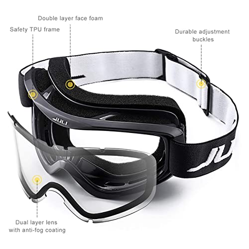Juli Eyewear Maxjuli Ski Goggles,Snow Snowboard Goggles For Men Women Snowmobile Skiing Skating #TOP4