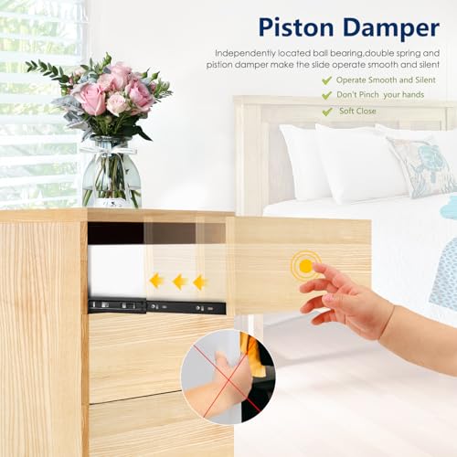 Image of Ravinte 10 Inch Soft Close Drawer Slides 5 Pairs 10 Pack Black Full Extension Ball Bearing Drawer Glide Side Mount