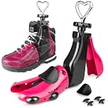 SULPO Tendiscarpe in 3 Misure, per Allargare le Scarpe che Stringono, Uomo, Donna, Scarpe da Ginnastica, Stivali, Stivaletti, Extra Resistente e Regolabile, Rosa, 40 - 47