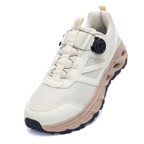 Image of Wide Walking Shoes for Men Arch Support Plantar Fasciitis Tennis Sneakers Non Slip Casual Athletic Running Shoes